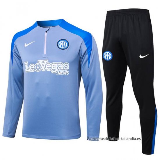 Chandal de Sudadera del Inter Milan 2024-2025 Azul - Haga un click en la imagen para cerrar