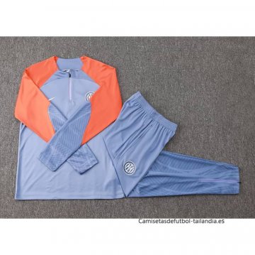 Chandal de Sudadera del Inter Milan 2024-2025 Gris