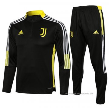 Chandal de Sudadera del Juventus Nino 2021-2022 Negro Chandal de Sudadera del Juventus Nino 2021-2022 Negro