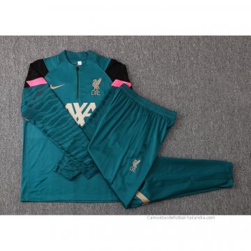 Chandal de Sudadera del Liverpool 2021-2022 Verde
