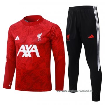 Chandal de Sudadera del Liverpool Nino 2026-2027 Rojo Chandal de Sudadera del Liverpool Nino 2026-2027 Rojo