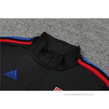 Chandal de Sudadera del Lyon 2022-2023 Negro