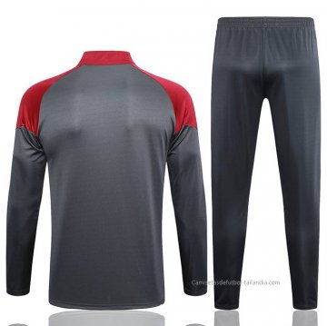 Chandal de Sudadera del Manchester City 2023-2024 Rojo