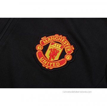 Chandal de Sudadera del Manchester United 2022-2023 Negro