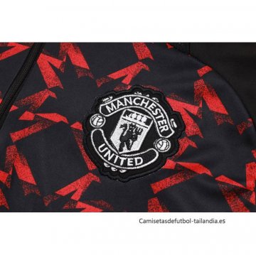 Chandal de Sudadera del Manchester United 2024-2025 Rojo