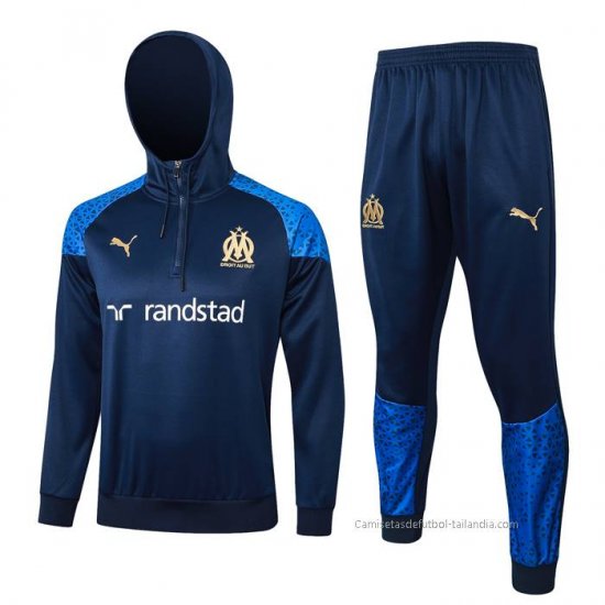 Chandal de Sudadera del Olympique Marsella 2023-2024 Azul Oscuro - Haga un click en la imagen para cerrar