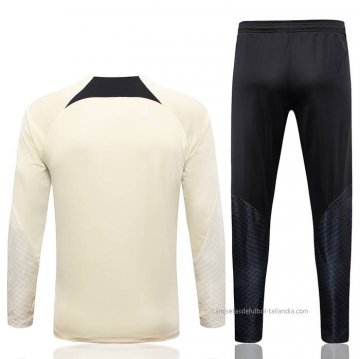 Chandal de Sudadera del Paris Saint-Germain 2023-2024 Amarillo