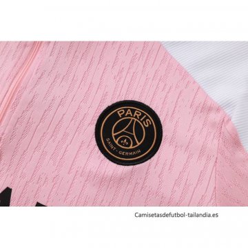 Chandal de Sudadera del Paris Saint-Germain Jordan Nino 2024-2025 Rosa