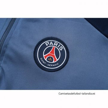 Chandal de Sudadera del Paris Saint-Germain Nino 2025-2026 Gris