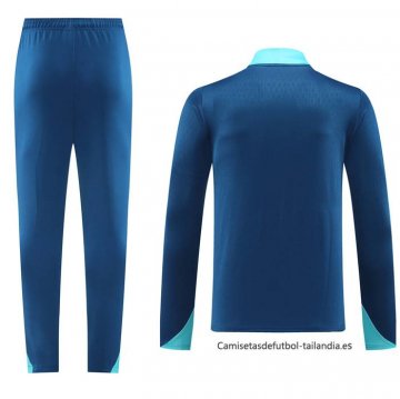 Chandal de Sudadera del Portugal 2024-2025 Azul