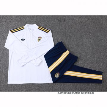 Chandal de Sudadera del Real Madrid 2026-2027 Blanco