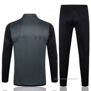 Chandal de Sudadera del Real Madrid 2023-2024 Gris