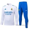 Chandal de Sudadera del Real Madrid 2025-2026 Blanco Azul Chandal de Sudadera del Real Madrid 2025-2026 Blanco Azul