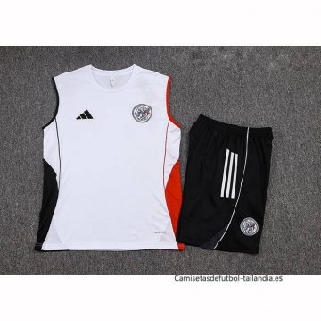 Chandal del Ajax Sin Mangas 2025-2026 Blanco