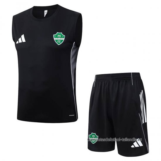 Chandal del Al-Ahli Saudi Sin Mangas 2025-2026 Negro - Haga un click en la imagen para cerrar