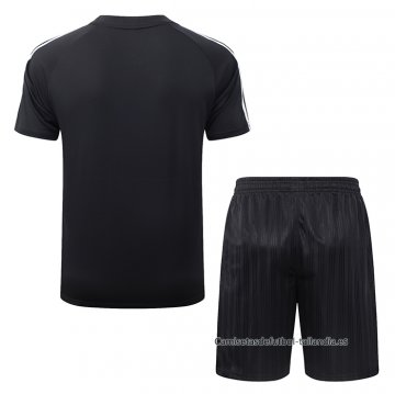 Chandal del Alemania Manga Corta 2026-2027 Negro - Pantalon Corto