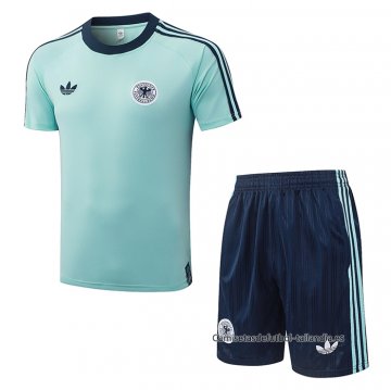 Chandal del Alemania Manga Corta 2026-2027 Verde - Pantalon Corto Chandal del Alemania Manga Corta 2026-2027 Verde - Pantalon Corto