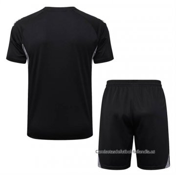 Chandal del Argentina Manga Corta 2025-2026 Negro - Pantalon Corto