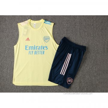 Chandal del Arsenal Sin Mangas 2021-2022 Amarillo