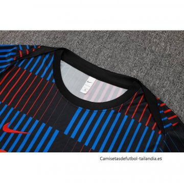 Chandal del Barcelona Manga Corta 2024 Azul - Pantalon Corto