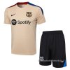 Chandal del Barcelona Manga Corta 2024-2025 Amarillo - Pantalon Corto Chandal del Barcelona Manga Corta 2024-2025 Amarillo - Pantalon Corto