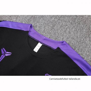 Chandal del Barcelona Manga Corta 2025-2026 Negro - Pantalon Corto