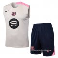 Chandal del Barcelona Sin Mangas 2025-2026 Amarillo