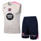 Chandal del Barcelona Sin Mangas 2025-2026 Amarillo