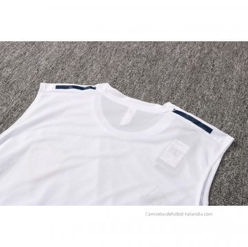 Chandal del Boca Juniors Sin Mangas 2021-2022 Blanco