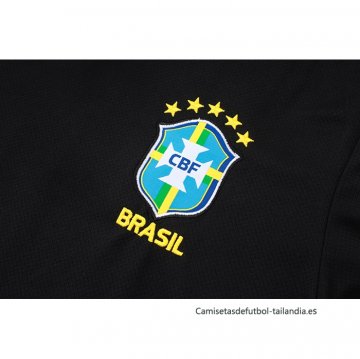 Chandal del Brasil Manga Corta 2026-2027 Negro - Pantalon Corto