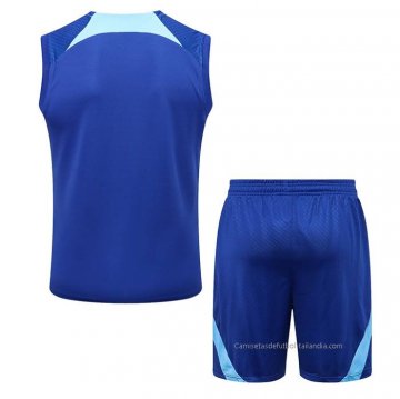 Chandal del Chelsea Sin Mangas 2022-2023 Azul Oscuro