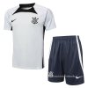 Chandal del Corinthians Manga Corta 2024-2025 Gris - Pantalon Corto Chandal del Corinthians Manga Corta 2024-2025 Gris - Pantalon Corto