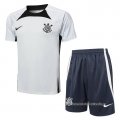 Chandal del Corinthians Manga Corta 2024-2025 Gris - Pantalon Corto