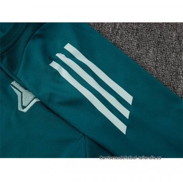 Chandal del Cruzeiro Manga Corta 2024-2025 Verde Pantalon Corto