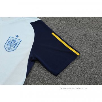 Chandal del Espana Manga Corta 2023-2024 Azul - Pantalon Corto