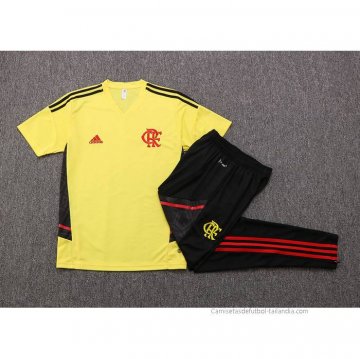 Chandal del Flamengo Manga Corta 2022-2023 Amarillo