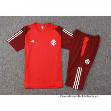 Chandal del Flamengo Manga Corta 2024-2025 Rojo - Pantalon Corto