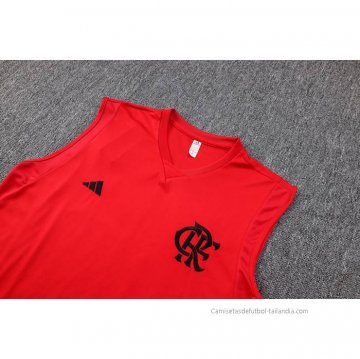 Chandal del Flamengo Sin Mangas 2023-2024 Rojo