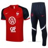Chandal del Francia Manga Corta 2021-2022 Rojo Chandal del Francia Manga Corta 2021-2022 Rojo