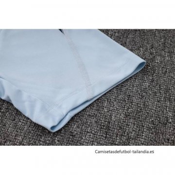 Chandal del Francia Manga Corta 2024-2025 Azul Claro - Pantalon Corto