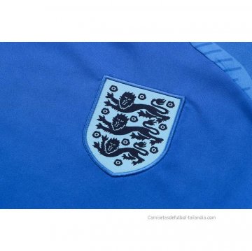 Chandal del Inglaterra Manga Corta 2022-2023 Azul