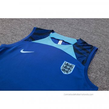 Chandal del Inglaterra Sin Mangas 2023-2024 Azul