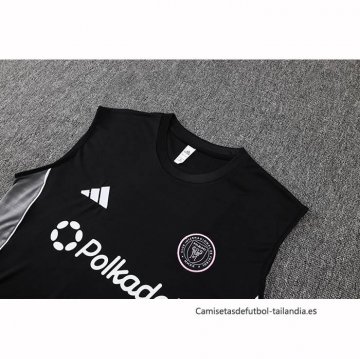 Chandal del Inter Miami Sin Mangas 2025-2026 Negro