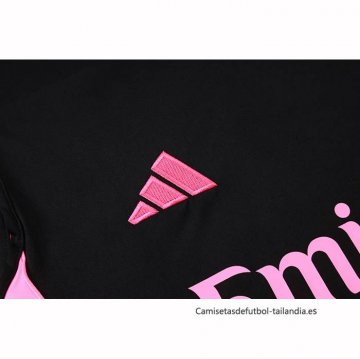 Chandal del Inter Miami Sin Mangas 2025-2026 Negro Rosa