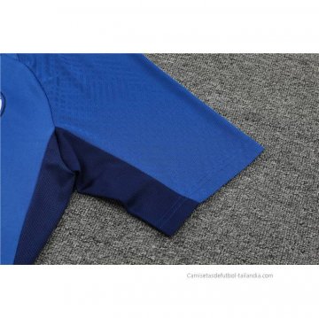Chandal del Inter Milan Manga Corta 2022-2023 Azul - Pantalon Corto