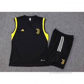 Chandal del Juventus Sin Mangas 2023-2024 Negro