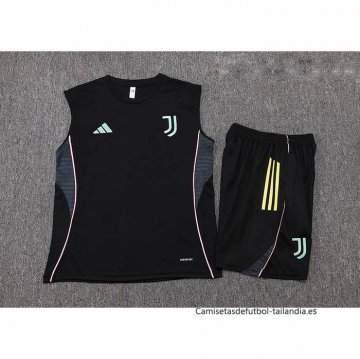 Chandal del Juventus Sin Mangas 2025-2026 Negro
