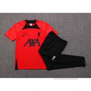 Chandal del Liverpool Manga Corta 2022-2023 Rojo