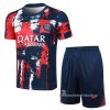 Chandal del Paris Saint-Germain Jordan Manga Corta 2024-2025 Azul y Rojo - Pantalon Corto Chandal del Paris Saint-Germain Jordan Manga Corta 2024-2025 Azul y Rojo - Pantalon Corto