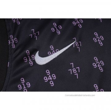 Chandal del Paris Saint-Germain Sin Mangas 2023-2024 Negro